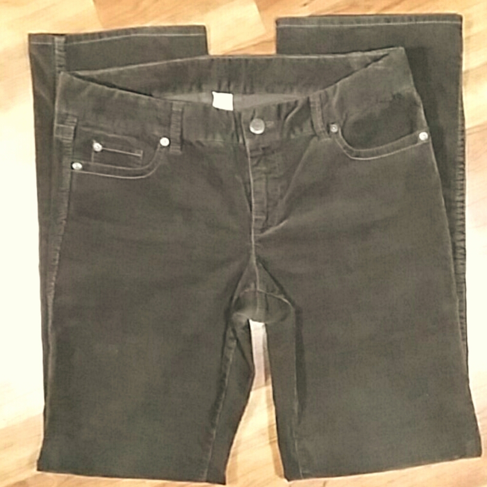 J.Crew dark brown corduroy size 10 R waist 34" ( Tall inseam 33" )